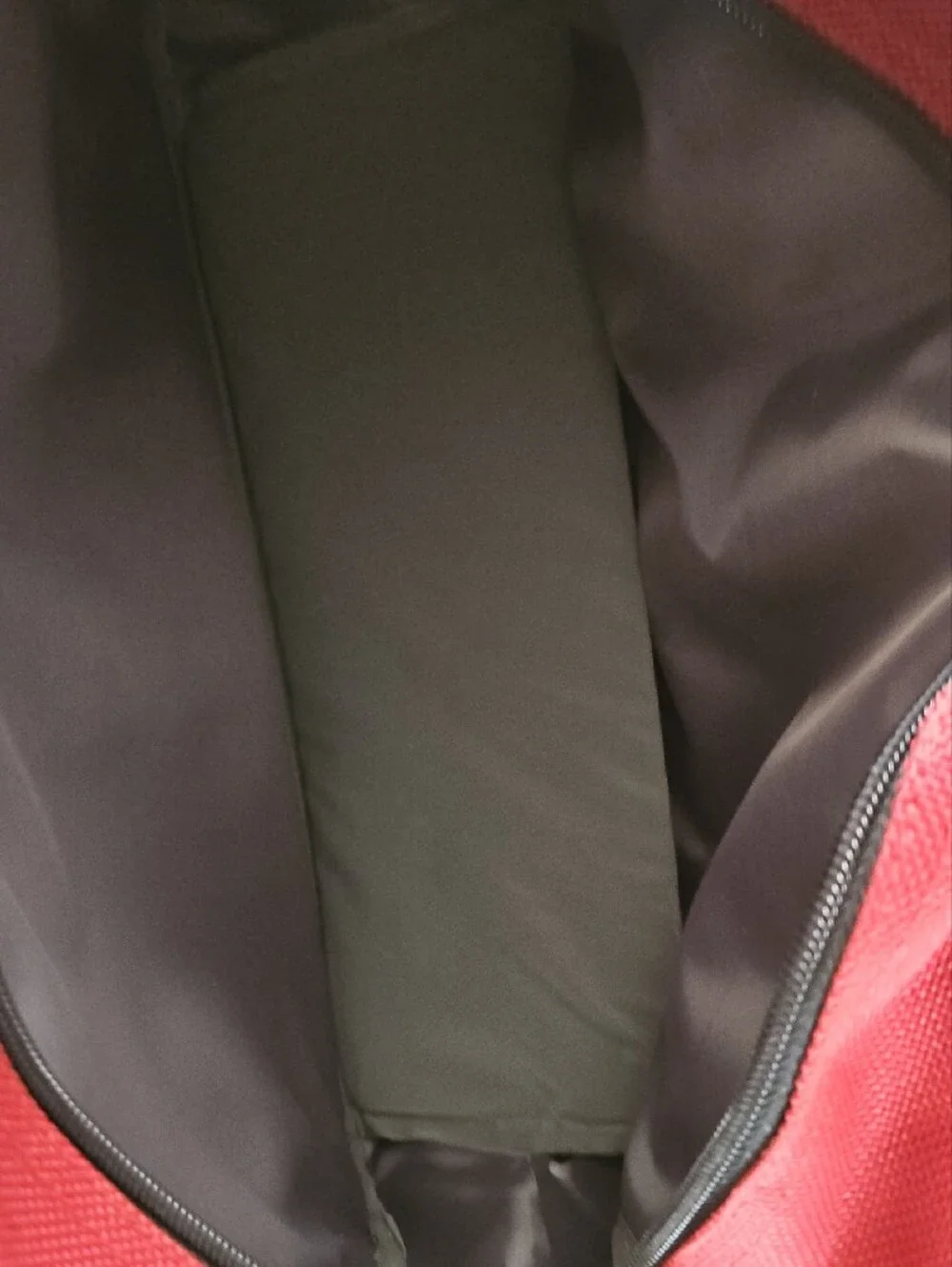 Dockers Red & Black Travel Duffel Bag with Feet